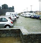 ピエトリ通りのアレッツォ市営駐車場（無料）