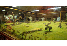 「カンパルディーノの戦い」展示室