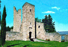 ロメーナ城の主塔
